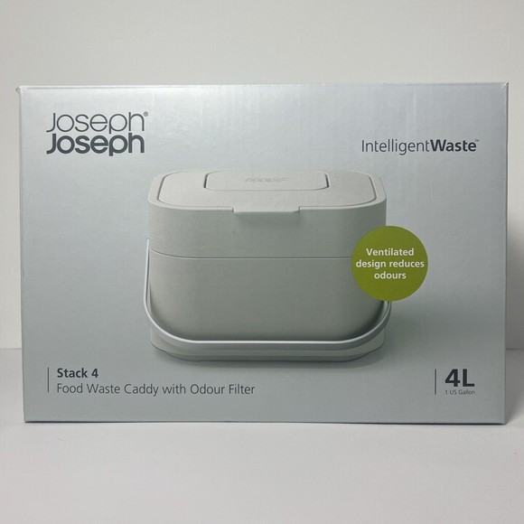 Joseph Joseph Stack 4-Liter Food Waste Caddy (30015) - Picture 1 of 10